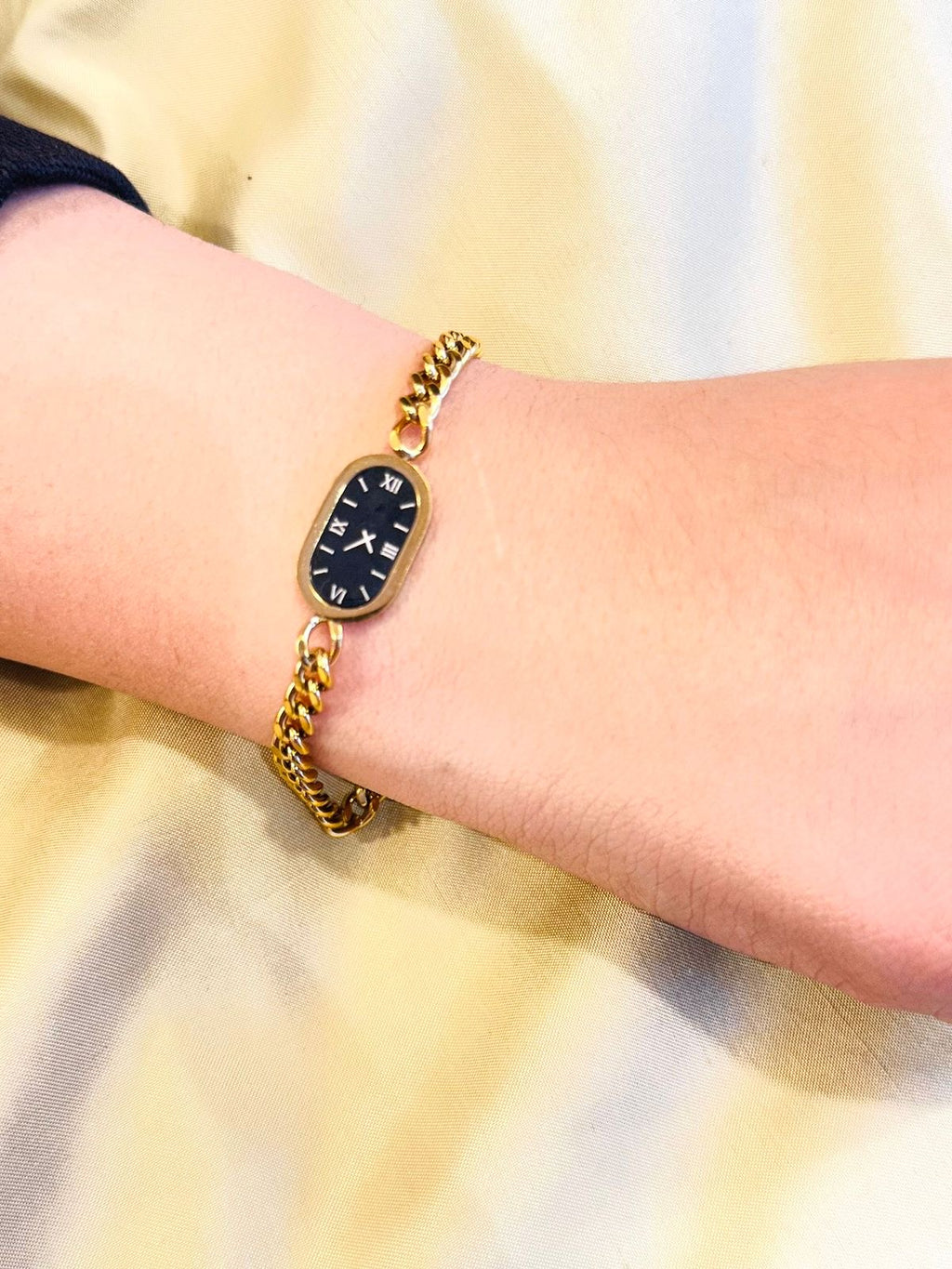 Gold Chain Watch Bracelet